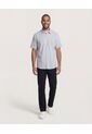 Camisa Para Hombre Manga Corta Con Bolsillo Cuello Casual M Color Azul Marca Ostu #60010853 de Ostu