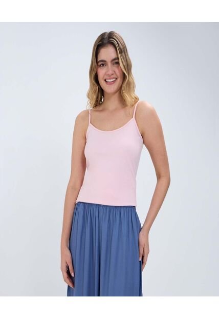 Top Para Mujer Top Color Rosado  Marca Ostu #40220356