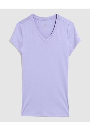 Camiseta Para Mujer Manga Corta Color Morado Marca Ostu #40092074