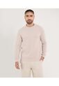 Buzo Para Hombre Cuello Redondo Color Beige Marca Ostu #60060504 de Ostu