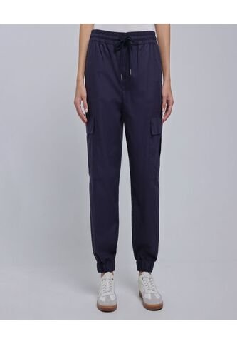 Pantalon Para Mujer Jogger Color Azul  Marca Ostu #40070670 Ostu