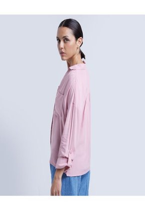 Blusa Para Mujer Manga Larga Color Rosado Marca Ostu #40120749