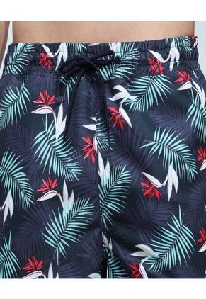 Ropa De Playa Para Hombre Pantaloneta De Baño Corta Color Azul Marca Ostu #60270038