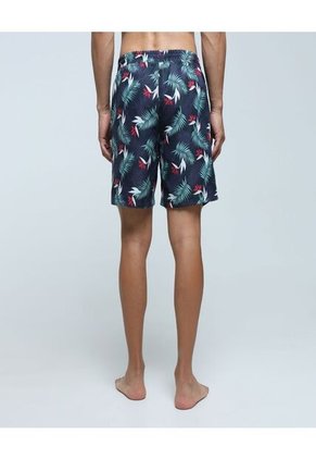 Ropa De Playa Para Hombre Pantaloneta De Baño Corta Color Azul Marca Ostu #60270038