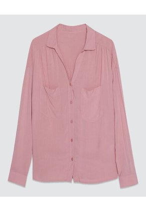 Blusa Para Mujer Manga Larga Color Rosado Marca Ostu #40120749