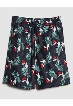 Ropa De Playa Para Hombre Pantaloneta De Baño Corta Color Azul Marca Ostu #60270038