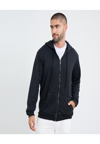 Buzo Para Hombre Zipper Color Negro Marca Ostu #60060498 Ostu