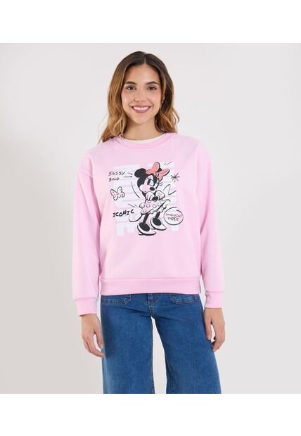 Buzo Para Mujer Cuello Redondo Color Rosado Marca Ostu #40060515