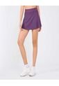 Falda Para Mujer Corto Color Morado Marca Ostu #40140148 de Ostu