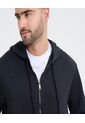 Buzo Para Hombre Zipper Color Negro Marca Ostu #60060498 de Ostu