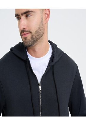 Buzo Para Hombre Zipper Color Negro Marca Ostu #60060498