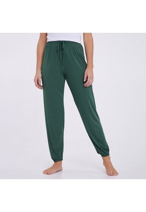 Jogger Mujer Ostu Verde Viscosa
