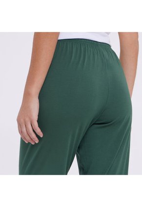 Jogger Mujer Ostu Verde Viscosa
