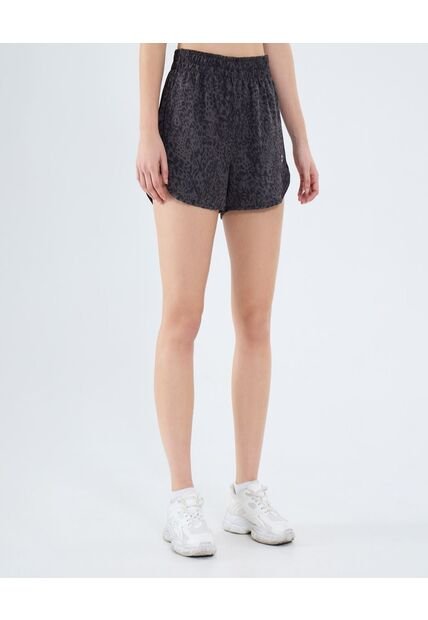Short Para Mujer Multiusos Plano Color Negro Marca Ostu #40190324