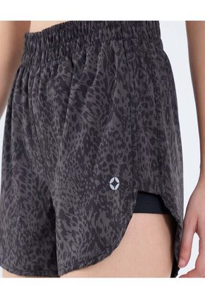 Short Para Mujer Multiusos Plano Color Negro Marca Ostu #40190324