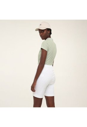 Bermuda Mujer Ostu  Blanco Algodón