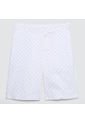 Bermuda Mujer Ostu  Blanco Algodón de Ostu