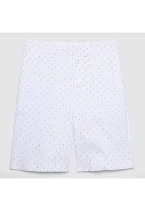 Bermuda Mujer Ostu  Blanco Algodón