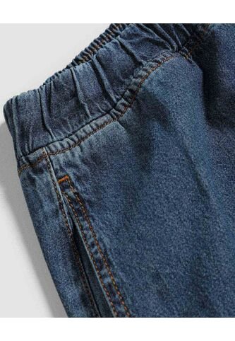 Jean Para Niño Jogger Color Azul Medio Marca Ostu #80160074 Ostu