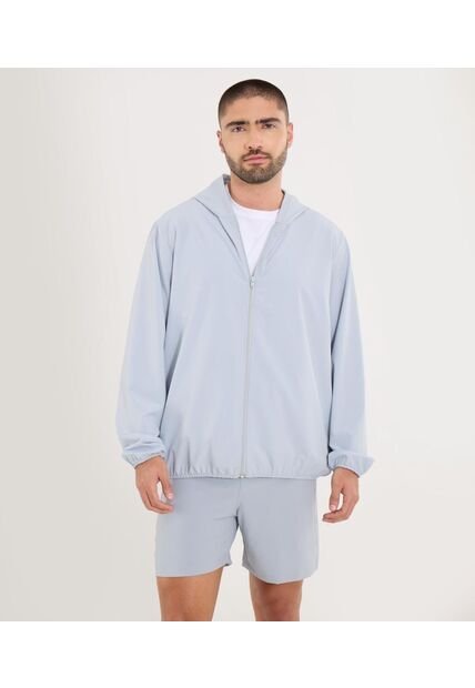 Chaqueta Para Hombre Deportiva Color Gris Marca Ostu #60080174