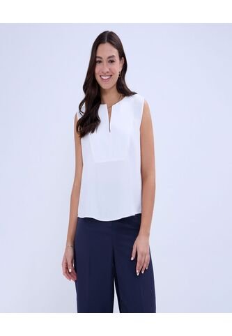 Blusa Para Mujer Manga Sisa Color Crudo Marca Ostu #40121081 Ostu