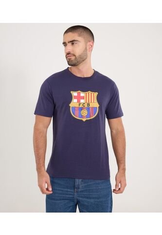 Camiseta Para Hombre Manga Corta Cuello Redondo Color Azul Marca Ostu #60091821 Ostu