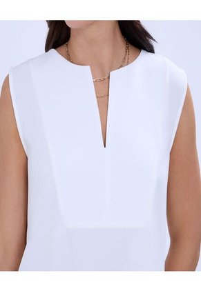 Blusa Para Mujer Manga Sisa Color Crudo Marca Ostu #40121081