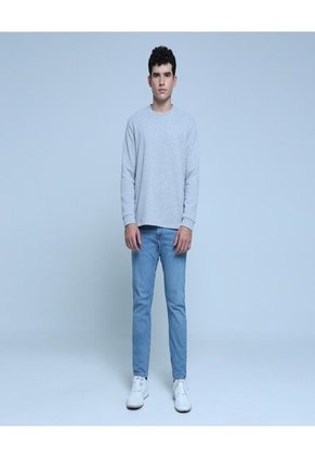 Jean Para Hombre Slim Color Azul  Marca Ostu #60160312