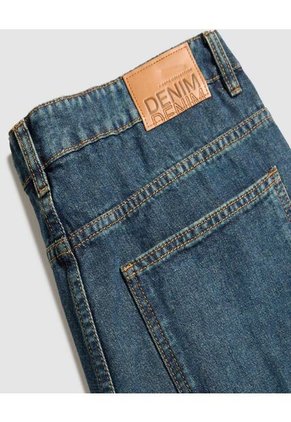 Bermuda Para Hombre  Color Azul Medio Marca Ostu #60100403