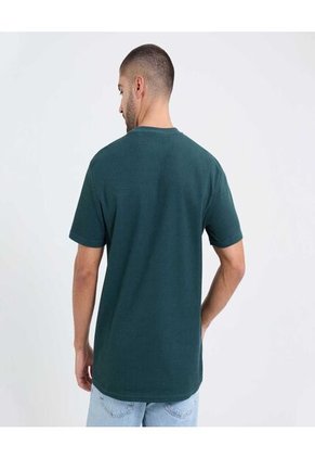 Camiseta Para Hombre Manga Corta Cuello Redondo Color Verde Marca Ostu #60091577