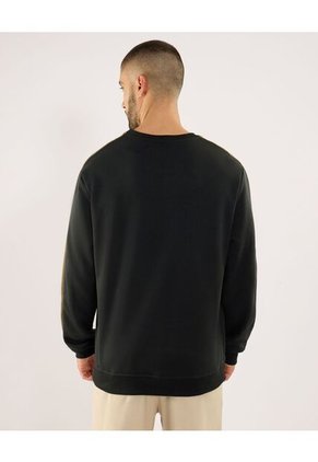 Buzo Para Hombre Cuello Redondo Color Negro Marca Ostu #60060560