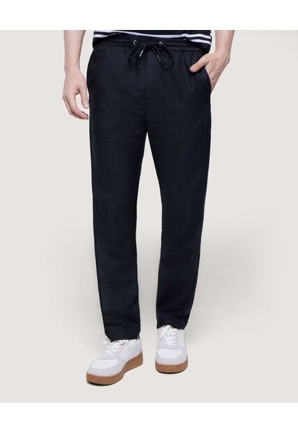 Pantalon Para Hombre  Color Negro Marca Ostu #60070357