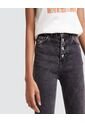 Jean Para Mujer Skinny Color Gris  Marca Ostu #40160250 de Ostu