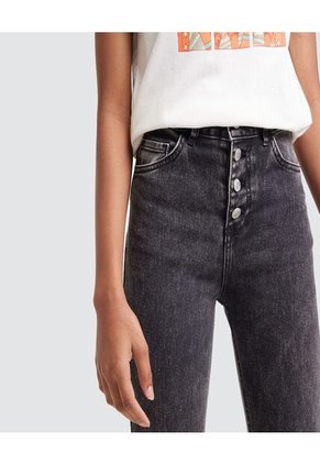 Jean Para Mujer Skinny Color Gris  Marca Ostu #40160250