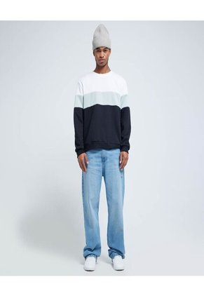 Buzo Para Hombre Cuello Redondo Color Blanco Marca Ostu #60060382