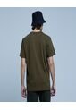 Camiseta Para Hombre Manga Corta Color Verde  Marca Ostu #60091160 de Ostu