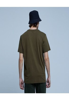 Camiseta Para Hombre Manga Corta Color Verde  Marca Ostu #60091160