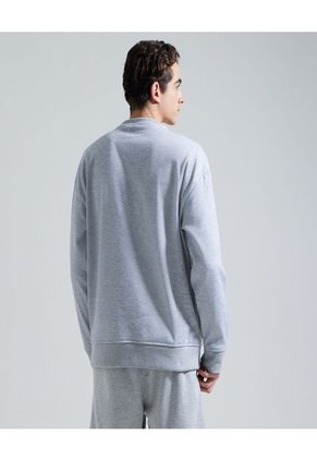 Buzo Para Hombre Cuello Redondo Color Gris  Marca Ostu #60060317