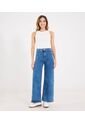 Jean Para Mujer Wide-Leg Color Azul Marca Ostu #40160631 de Ostu