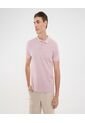 Polo Para Hombre Cuello Tejido Sin Bolsillo Color Rosa Marca Ostu #60110793 de Ostu