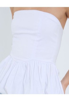 Blusa Para Mujer Manga Sisa Color Blanco Marca Ostu #40121151