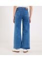 Jean Para Mujer Wide-Leg Color Azul Marca Ostu #40160631 de Ostu