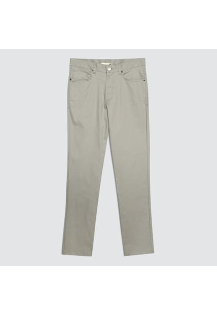 Pantalon Hombre Ostu  Gris Algodón