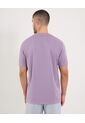 Camiseta  Para Hombre Manga Corta Cuello Redondo Color Morado Marca Ostu #60091805 de Ostu