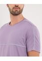Camiseta  Para Hombre Manga Corta Cuello Redondo Color Morado Marca Ostu #60091805 de Ostu