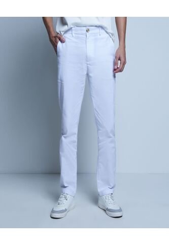 Pantalon Para Hombre Chino Color Blanco Marca Ostu #60070318 Ostu