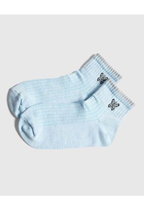 Medias Infantil Niña Tobillera Color Negro Marca Ostu #90980129