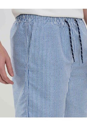 Ropa De Playa Para Hombre Pantaloneta De Baño Corta Color Azul Marca Ostu #60270051