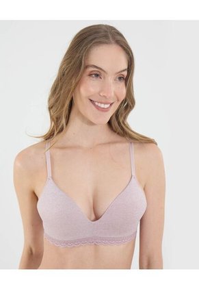 Brasier Para Mujer Monocopa Color Rosado Marca Ostu #40830021