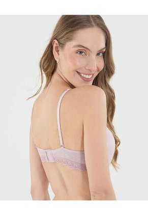 Brasier Para Mujer Monocopa Color Rosado Marca Ostu #40830021